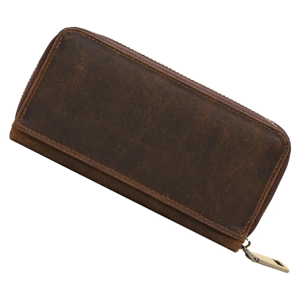 

Watch Storage Bag Cases Durable Compact Travel Watch Case for Men Women Cowhide Small Size Household Gift