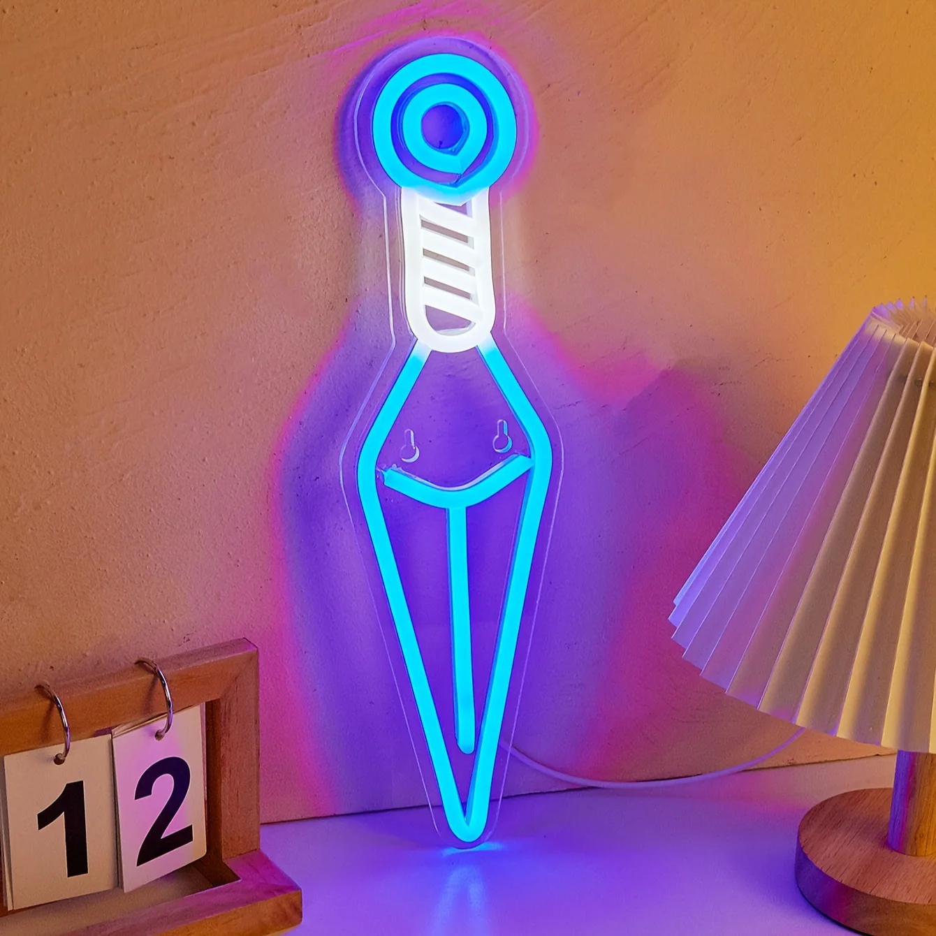 Ninja Weapon LED Neon Sign - Vibrant Wall & Table Decor - USB Powered Light for Bedroom- Instant Ambiance Creator