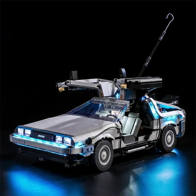 DIY LED Light Kit For LEGO 10300 Back to the Future Time Machine   (Only LED Light,Without Blocks Model)