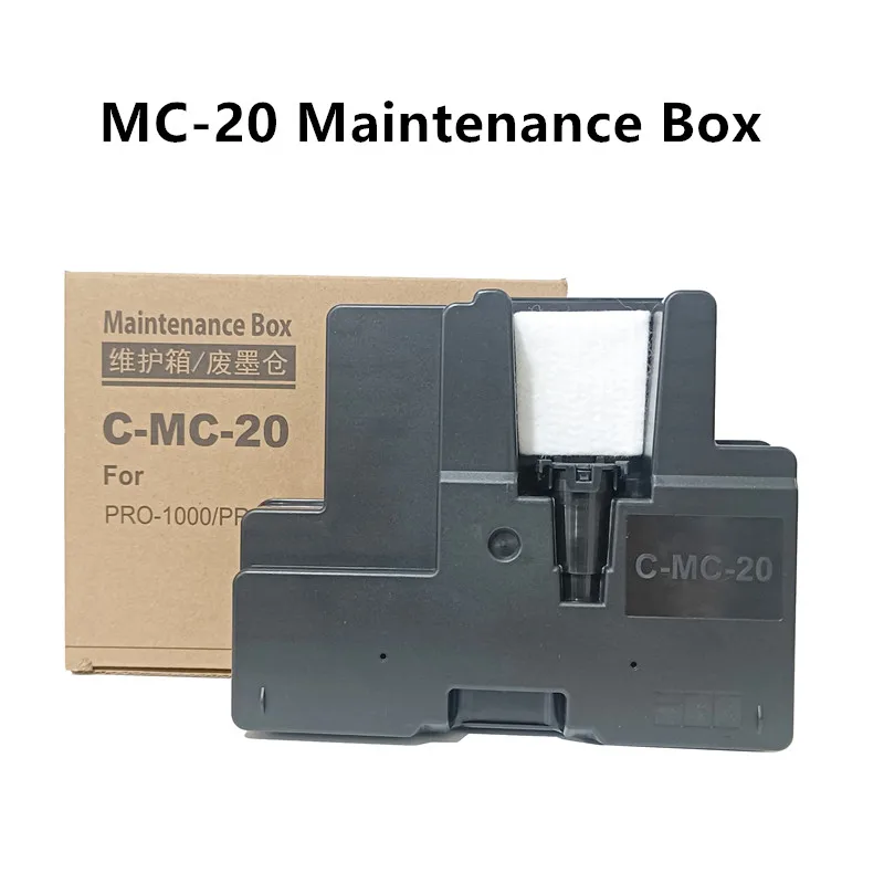 

MC-20 Maintenance Box For Canon imagePROGRAF PRO-1000 Pro-500 Printer For Canon MC-20 Maintenance Cartridge