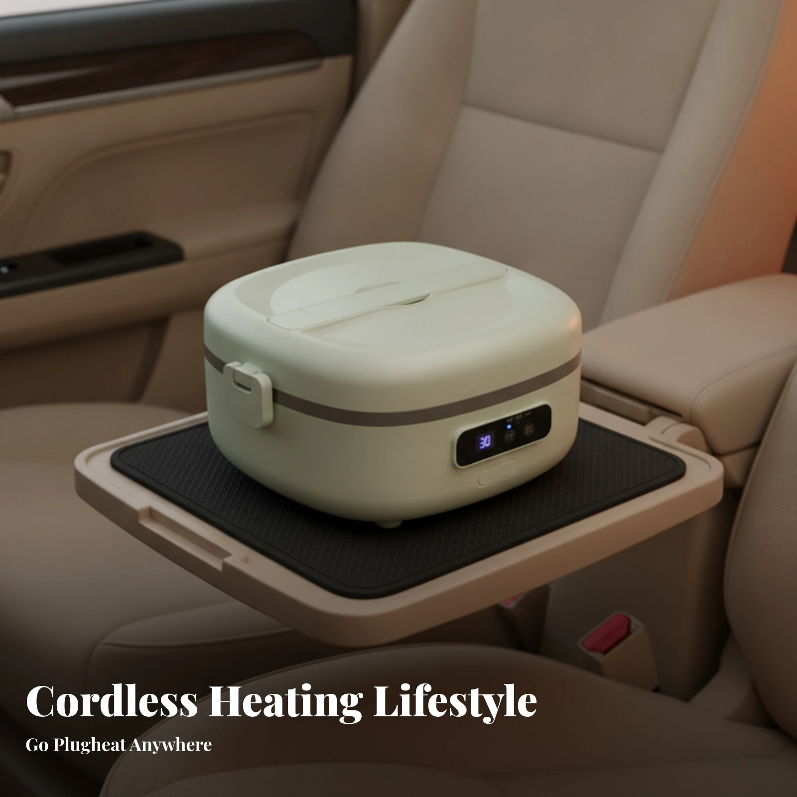 Electric Lunch Box Latching Co - огляд і ціна Portable Food Warmer