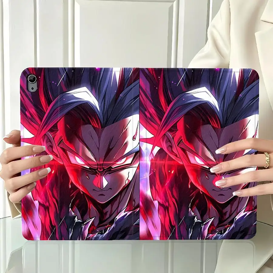 Japan Dragons Goku with Pencil Slot Case for Apple iPad Pro11 13 10th 7/8/9th Air 11 13 M4 M3 M2 A16 2026 Air 4/5/6th 6