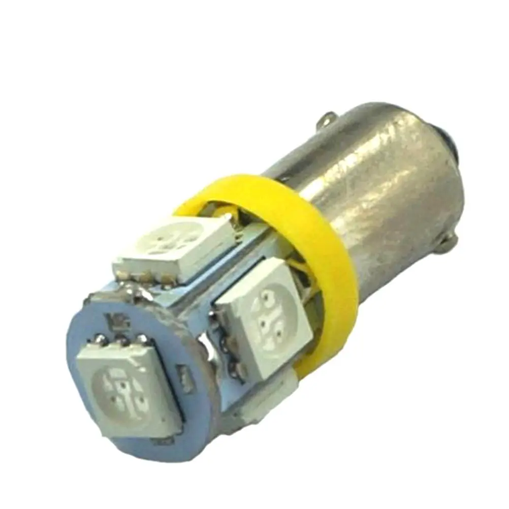 

10Pcs Ba9s 5050 5 Smd LED Car Light Lamp Blub Auto Interior Exterior Use High Power Energy Efficient High-Power LED Bulb