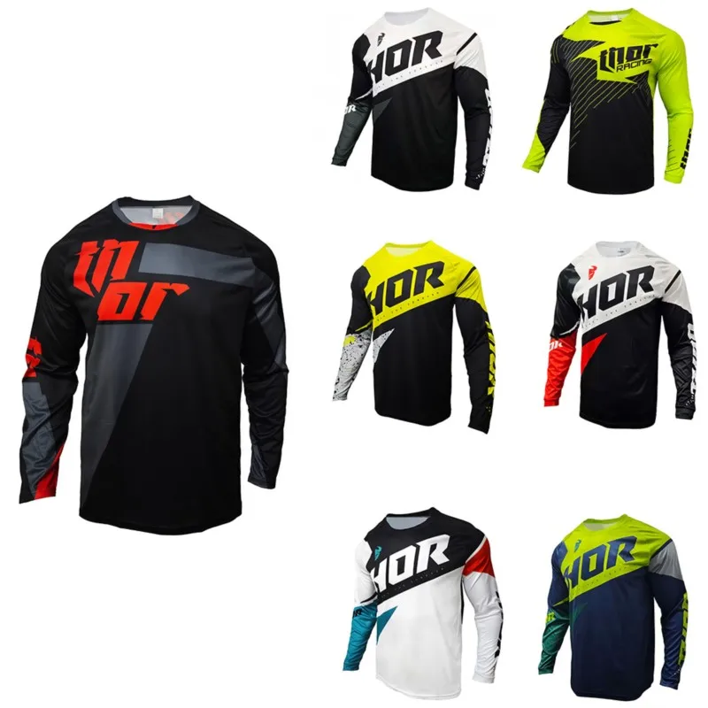 Supple Adaptable Elastic MTB Riding Shirt, Abundant Color Options Functional Jersey For Mixed Terrain Cycling Activities