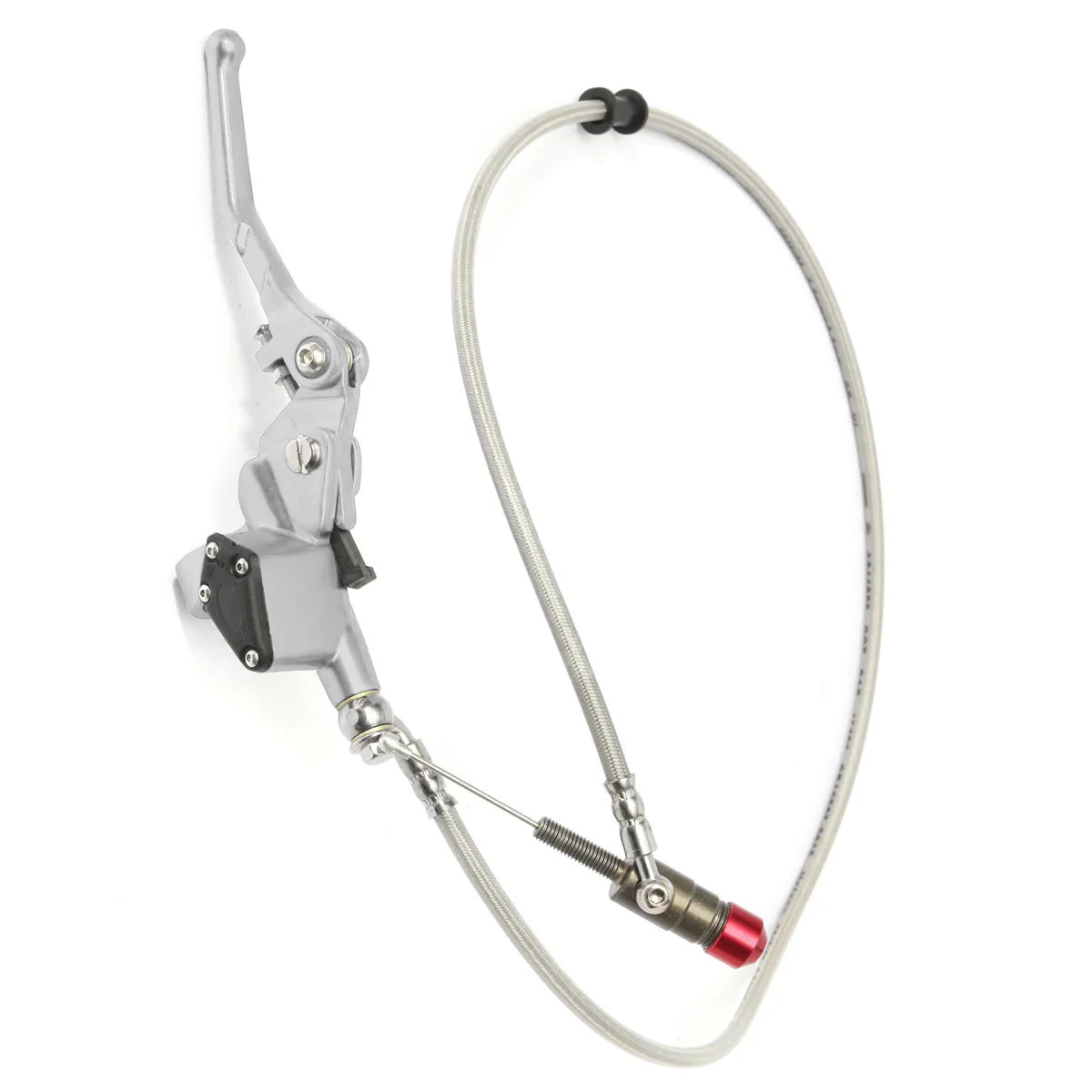 

Универсальный гидравлический тормозной цилиндр сцепления для грязевого велосипеда, красный, подходит для большинства пит-байков, руль мотоцикла для беговых лыж