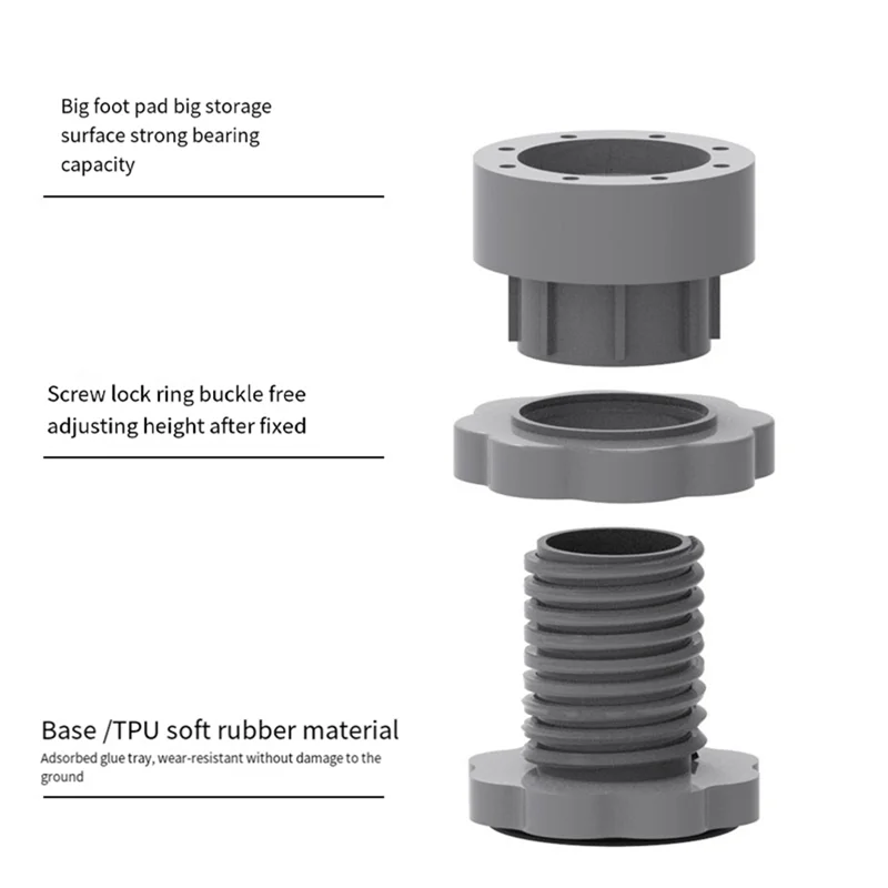 

B89B-8 шт. антивибрационные подушечки для поддержки стиральной машины, амортизирующие и шумопоглощающие подушечки для сушилки, противоскользящие подставки для стиральной машины