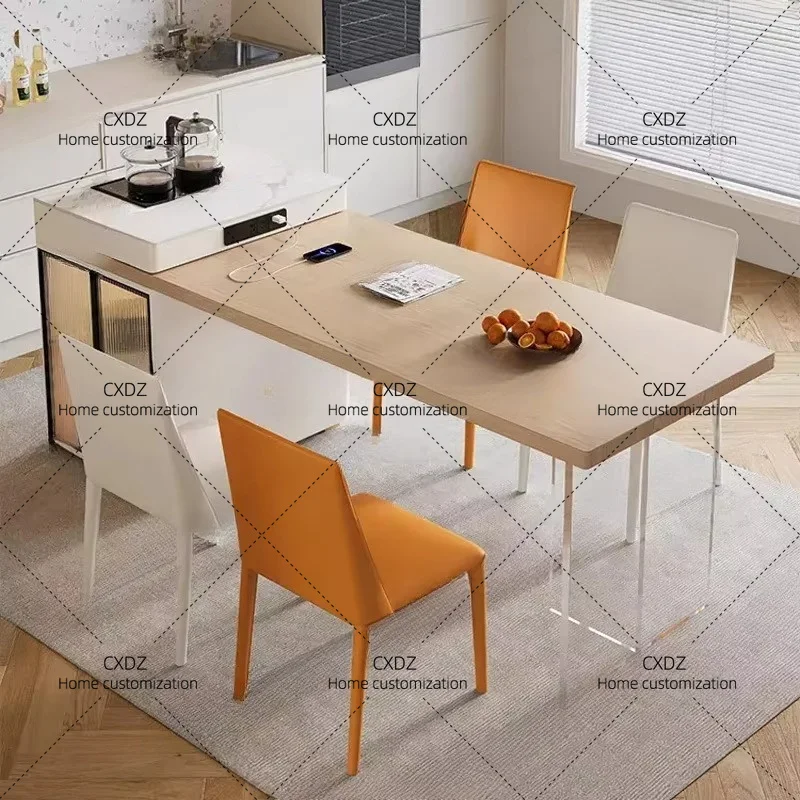 XX Modern Living Room Dining Tables Fashion Multi Functional Luxury Dining Tables Restaurant Home Furniture