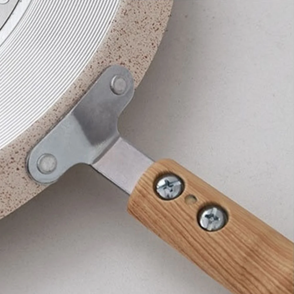 Frying Pan Stone Non for Pancake Crepe Pizza Omelet Egg Cooking 18cm 22cm 26cm Compatible Induction Electric Gas