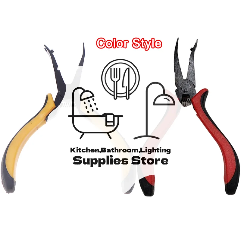 High Quality Ball Link Plier Helicopter Airplane Car Repair Tool Kit Tool For Rc Toy Model Long Nose Pliers Oblique Head Shear