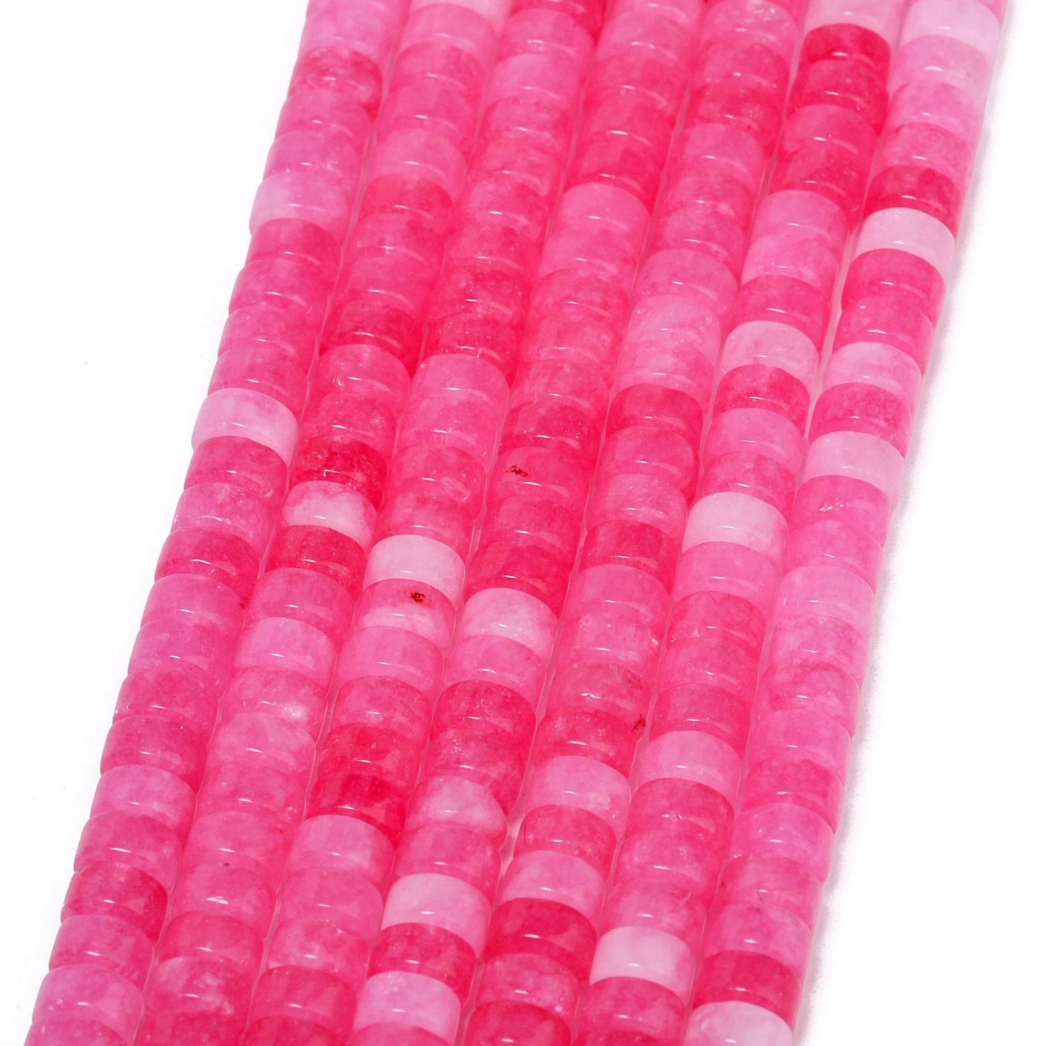 4x7mm Column Natural Stone Rhodochrosite Beads Cylinder Loose Beads for Jewelry Making DIY Bracelets Necklace Accessories