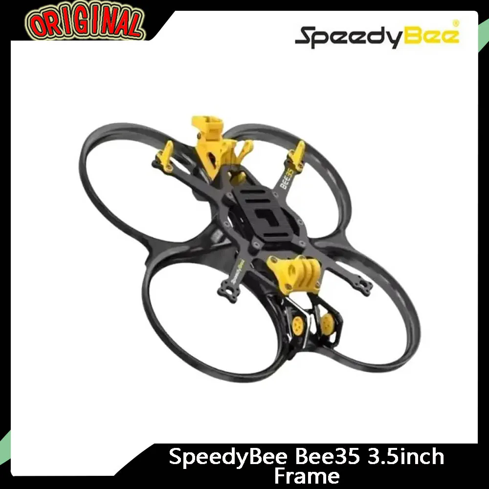 

Карбоновая рама SpeedyBee Bee35 3,5 дюйма — колесная база 153 мм, сверхлегкая для FPV Freestyle и Cinewhoop DIY