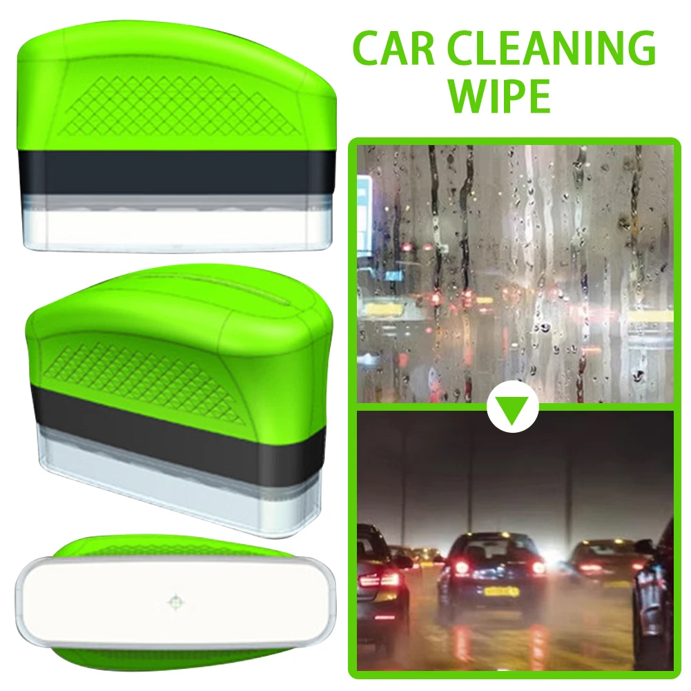 1/2/3PCS Car Glass Oil Film Remover Glass Clean Board Hydrophobic Glass Coating for Windshield Clear Window Auto Detailing Tool image 2
