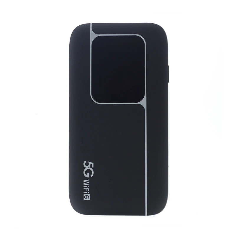 ثنائي النطاق 5G موبايل واي فاي 6 هوت سبوت ML802 6000mAh 2.0Gbps 5G Pocket MiFi 4G LTE موزع إنترنت واي فاي مع فتحة لبطاقة Sim