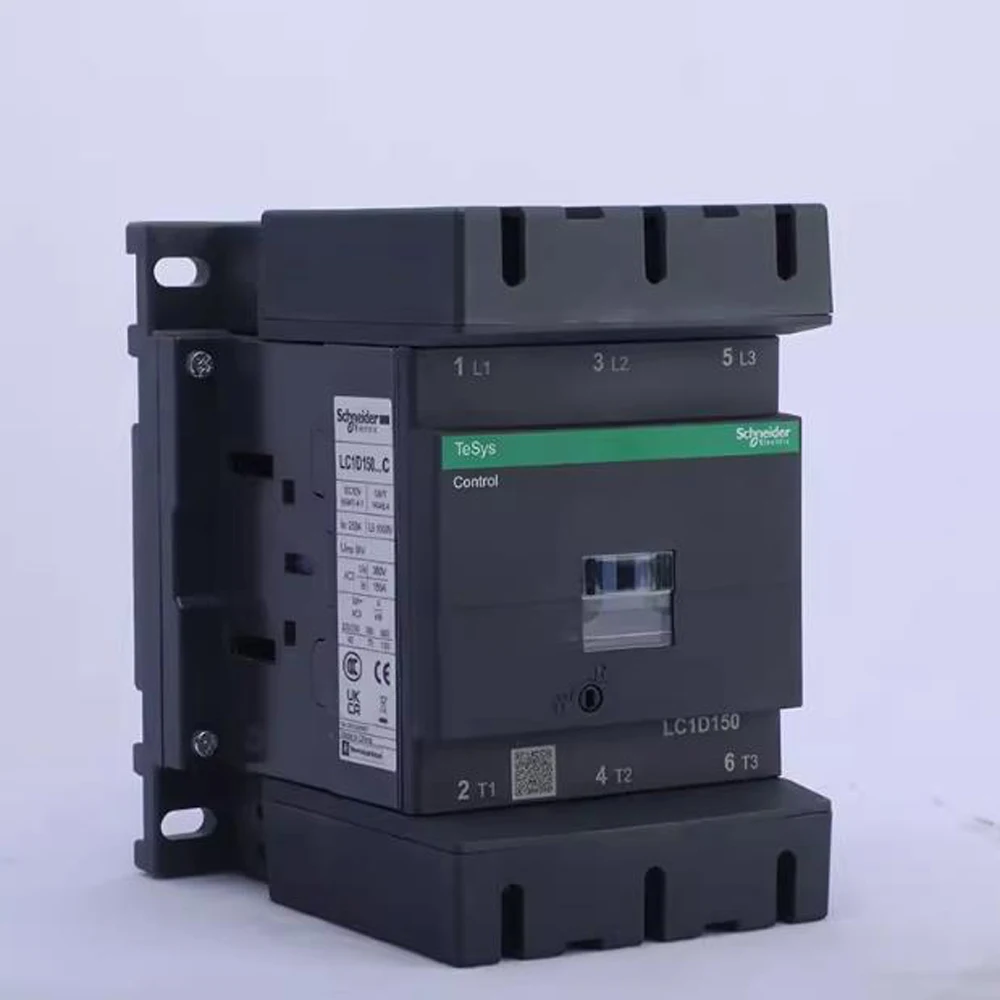 New Original Schneider Electric LC1D15000M5C LC1D15000M7C Q7C F7C AC220V 110V 380V Contactor 150A Load 75KW-380V Standard TeSys