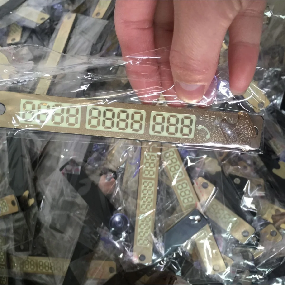 Car Temporary Parking Card Telephone Number Sticker Phone Number Card Plate Suckers Auto Front Parking Assist Universal Styling