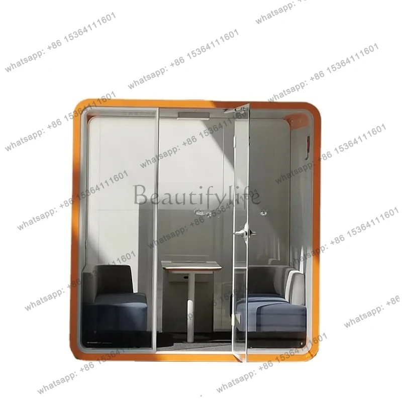 Silent Room Office Warehouse Live Streaming Phone Booth Recording Studio Movable Soundproof Room