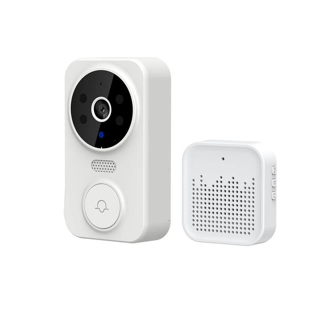 WiFi Smart Wireless Remote Video Doorbell With Two-Way Audio Voice Intercom Home System Door Viewer Night Vision DoorBell