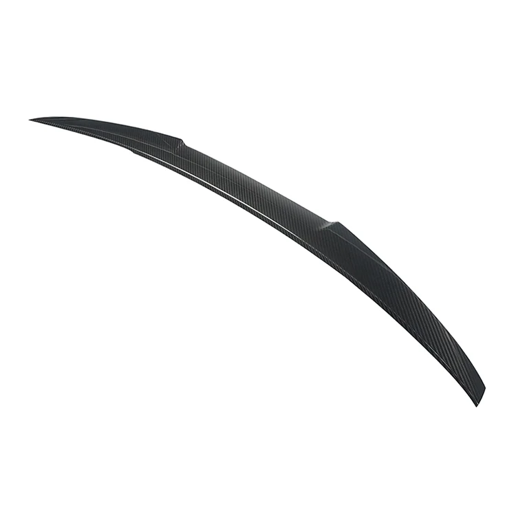 M4-Style 3K Twill All-Dry Carbon Fiber Rear Spoiler Universal Trunk Spoiler For Cars For AUDI A4 B9