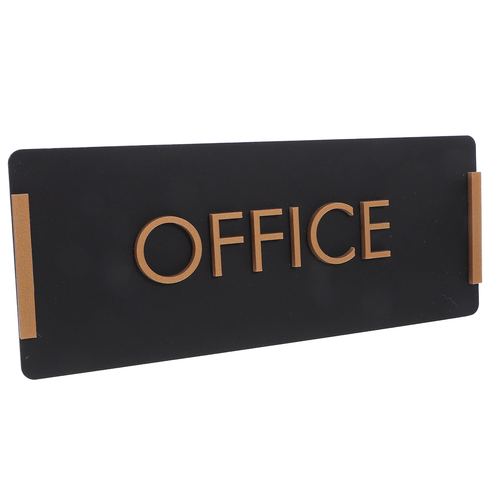 

Acrylic Self-Adhesive Mounted Name Plate Modern Business Sturdy Decor For Navigation Enhance Professional Image Office