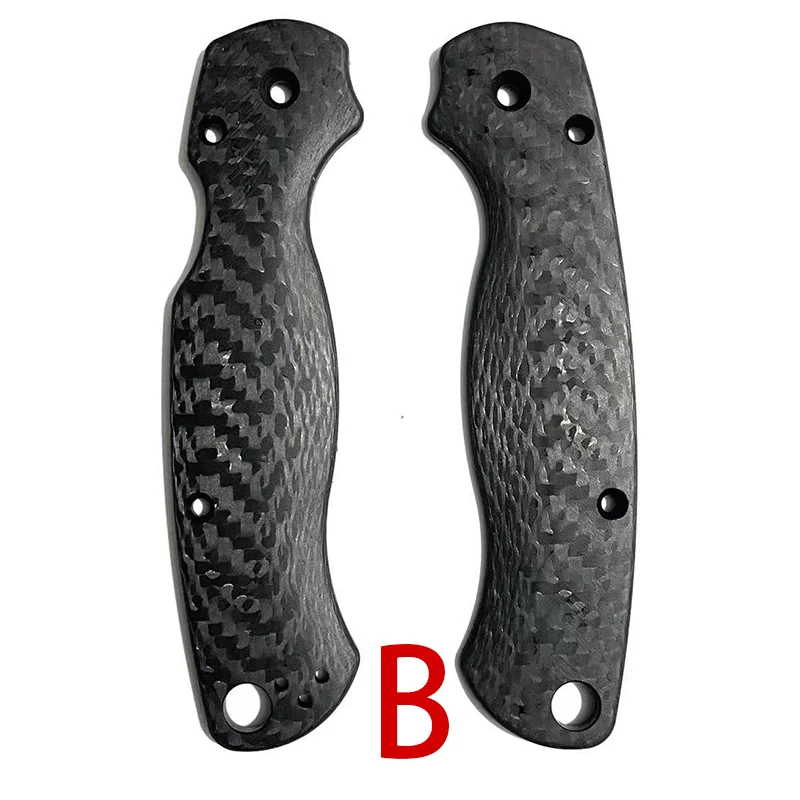 1 Full Sợi Carbon 3K Lưỡi Dao Tay Cầm Miếng Dán Cường Lực Cho C81 Nhện Dao Para 2 Miếng Dán Cường Lực Chất Liệu Tự Làm Phụ Kiện