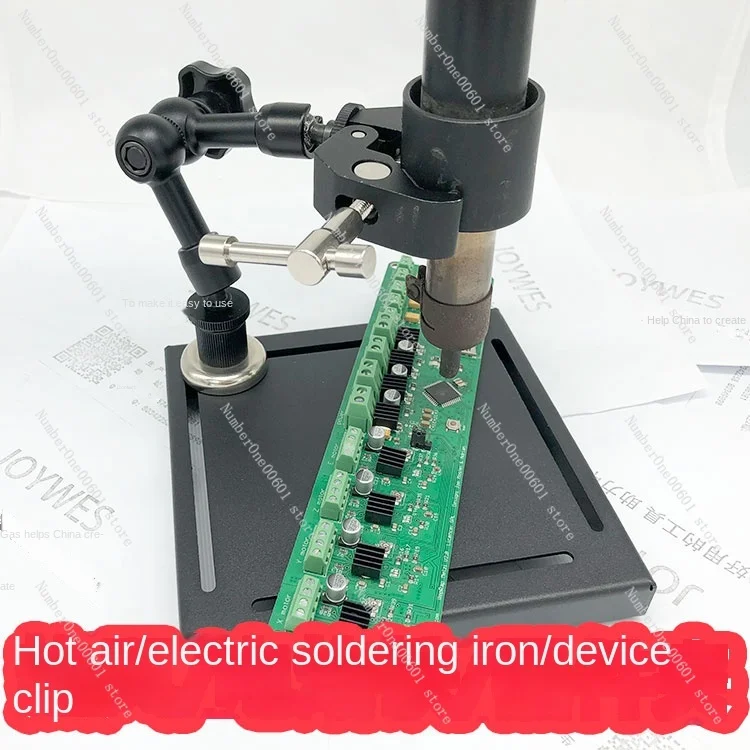 Electric Soldering Iron Disassembly Soldering Table Test Tube Clamp Plug-in Soldering Mobile Phone Repair Bracket DIY