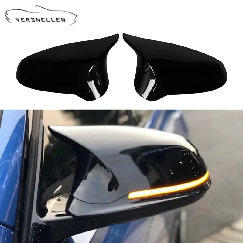 

M Style Wing Mirror Covers For BMW F80 M3 F82 F83 M4 2014-2019 LHD ABS Gloss Black Rearview Side Mirror Cover New Condition