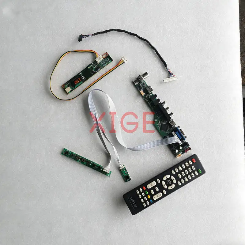 

Matrix Controller Drive Board Fit N141C1 LTN141WD N141C3 LTN141BT06 1-CCFL HDMI+VGA+AV+USB LVDS 30-Pin 1440*900 1440x900 DIY Kit