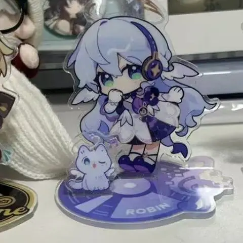 Robin Acrylic Stand Sunday Figure Display Anime Goods Collection Desk Decoration Ornament Accesorios Aventurine Honkai Star Rail