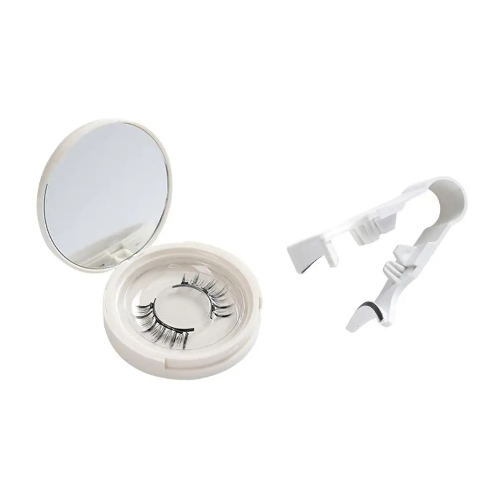 Magnetic Eyelashes With Applicator Higu Clace Natural False Needed Look Glue Magnet Soft No Lashes Eyelashes Reusable O7U8