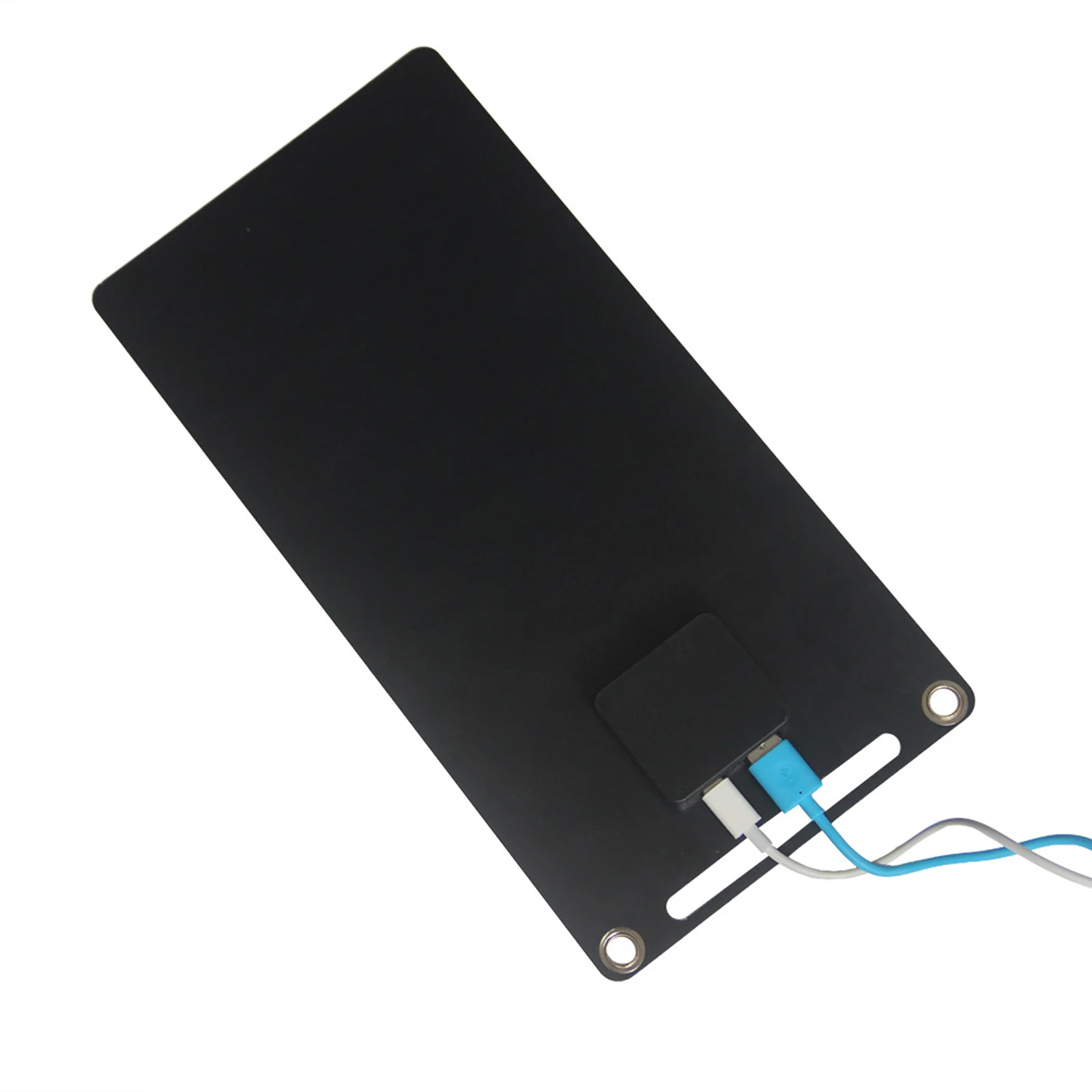 Portable 10W Solar Panel USB Type-C Dual Output 22.5% Efficiency 5V Monocrystalline Outdoor Camping Hiking Solar Phone Charger