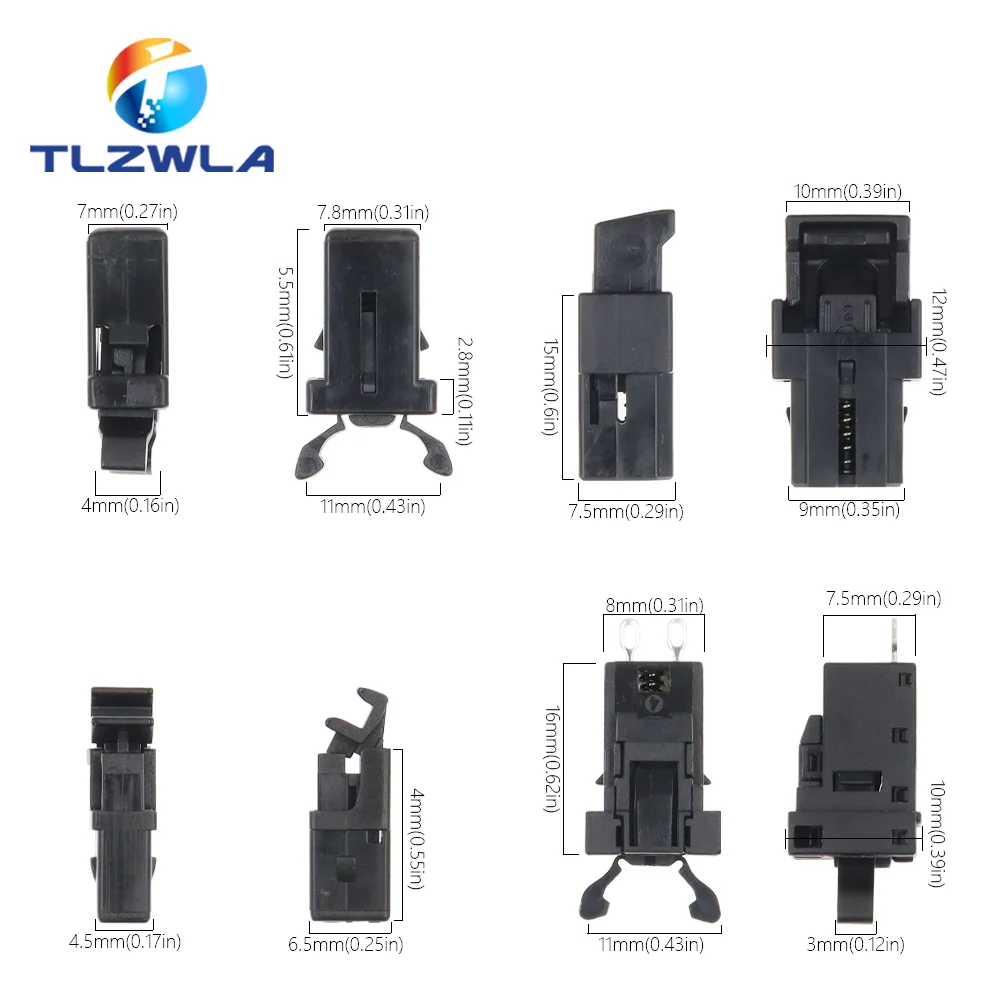 10PCS PR-001 002 003 004 005 06A SP-05 Small Door Lock Switch Lock For MS Air Conditioner Set Top Box TV EVD DVD Door Cover