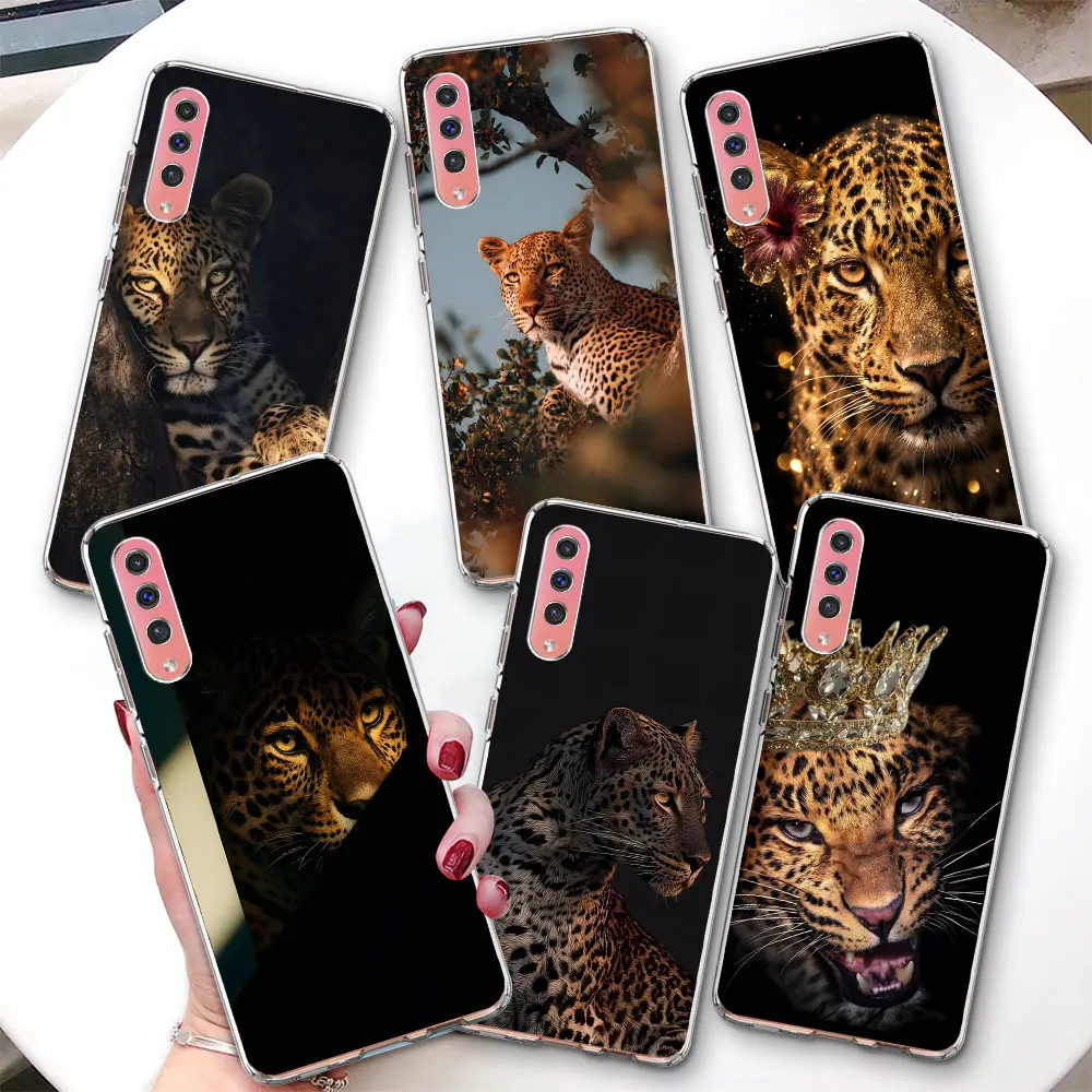Transparent Case for Samsung Galaxy A06 A07 A50 A50s A05s A20 A30 A05 A20s A30s A02s A03 TPU Phone Cover Split Light Panthera