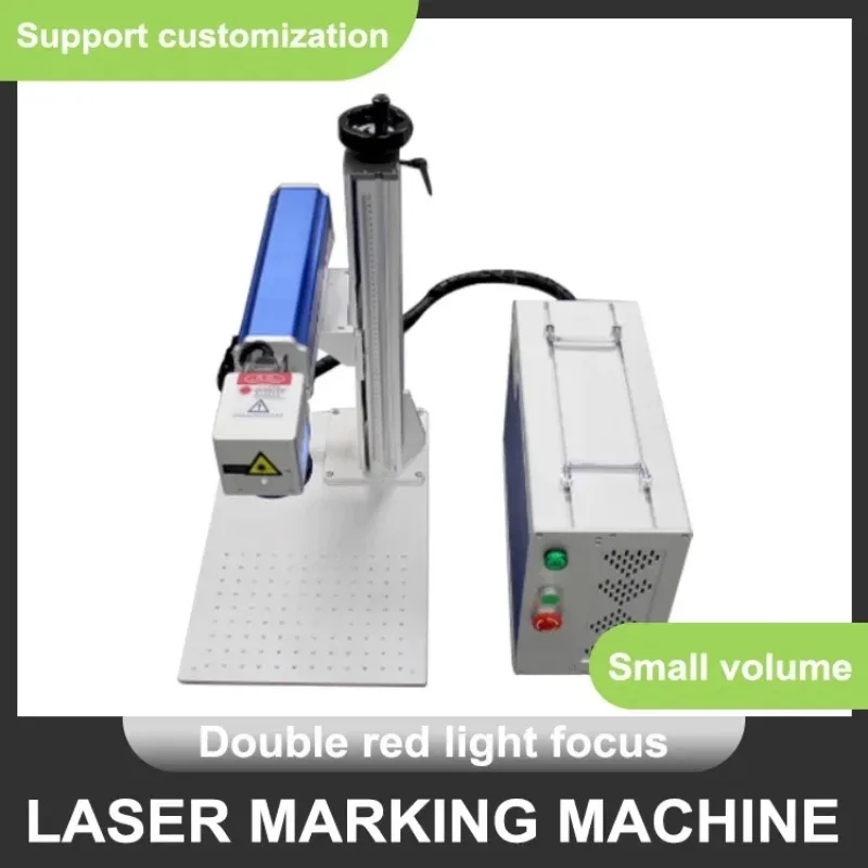 piccolo marcatore laser a fibra divisa BJJCZ sistema laser macchina per marcatura laser portatile per targhetta