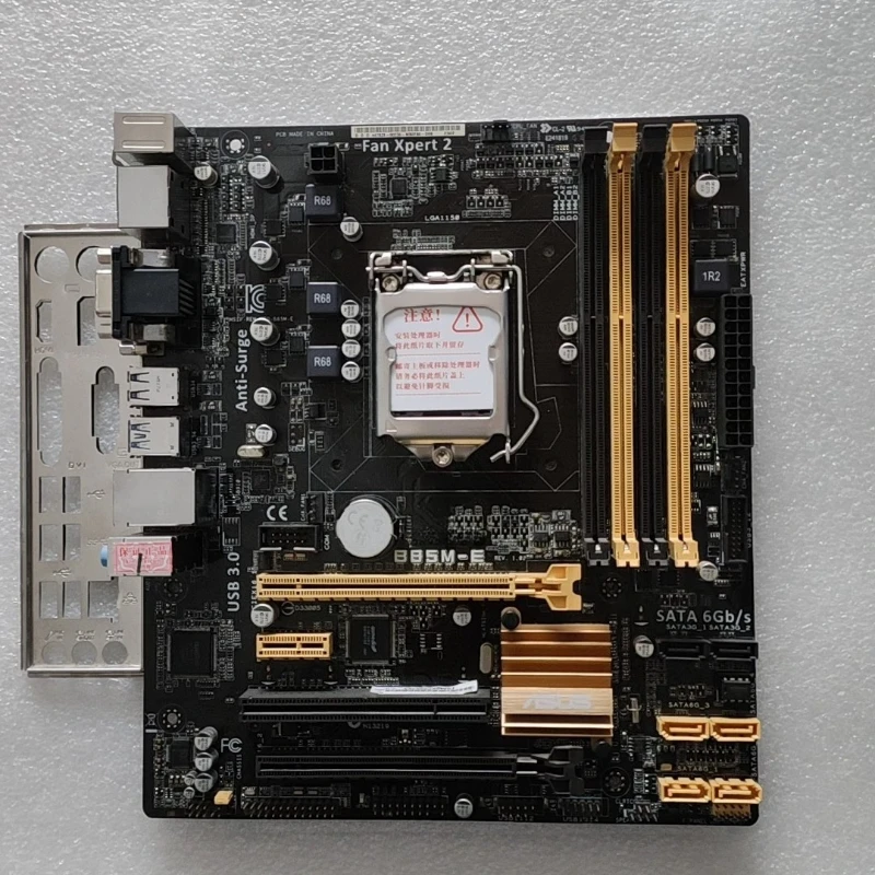 

used for ASUS B85M‑E LGA1150 mATX Motherboard 4×DDR3