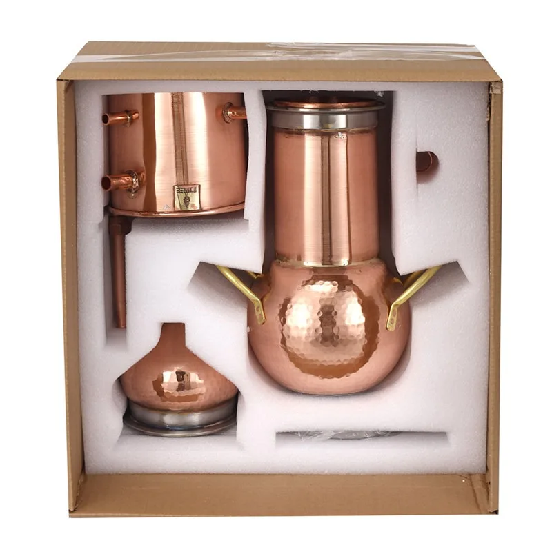 Distiller Flower hydrosol machine Handmade distillation pot Household small ancient essential oil distillation equipment