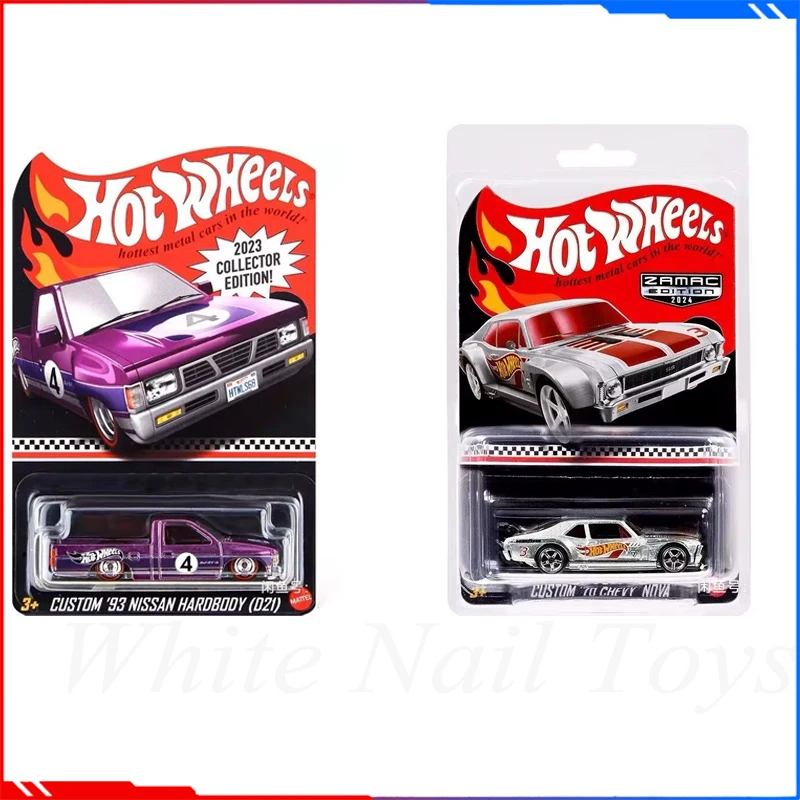 Hot Wheels Collectors Edition Series Car Model Nissan Pickup Truck Chevrolet Collector'S Edition Promo Cars Model Birthday Gift