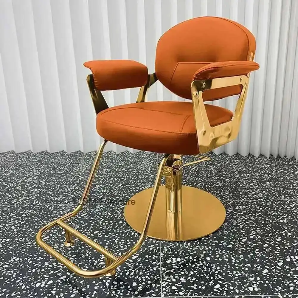 Comfortable Unique Barber Chair Modern Luxury Personalized Simple Hairdresser Chair Trendy Salon Kapperstoel Hair Furniture