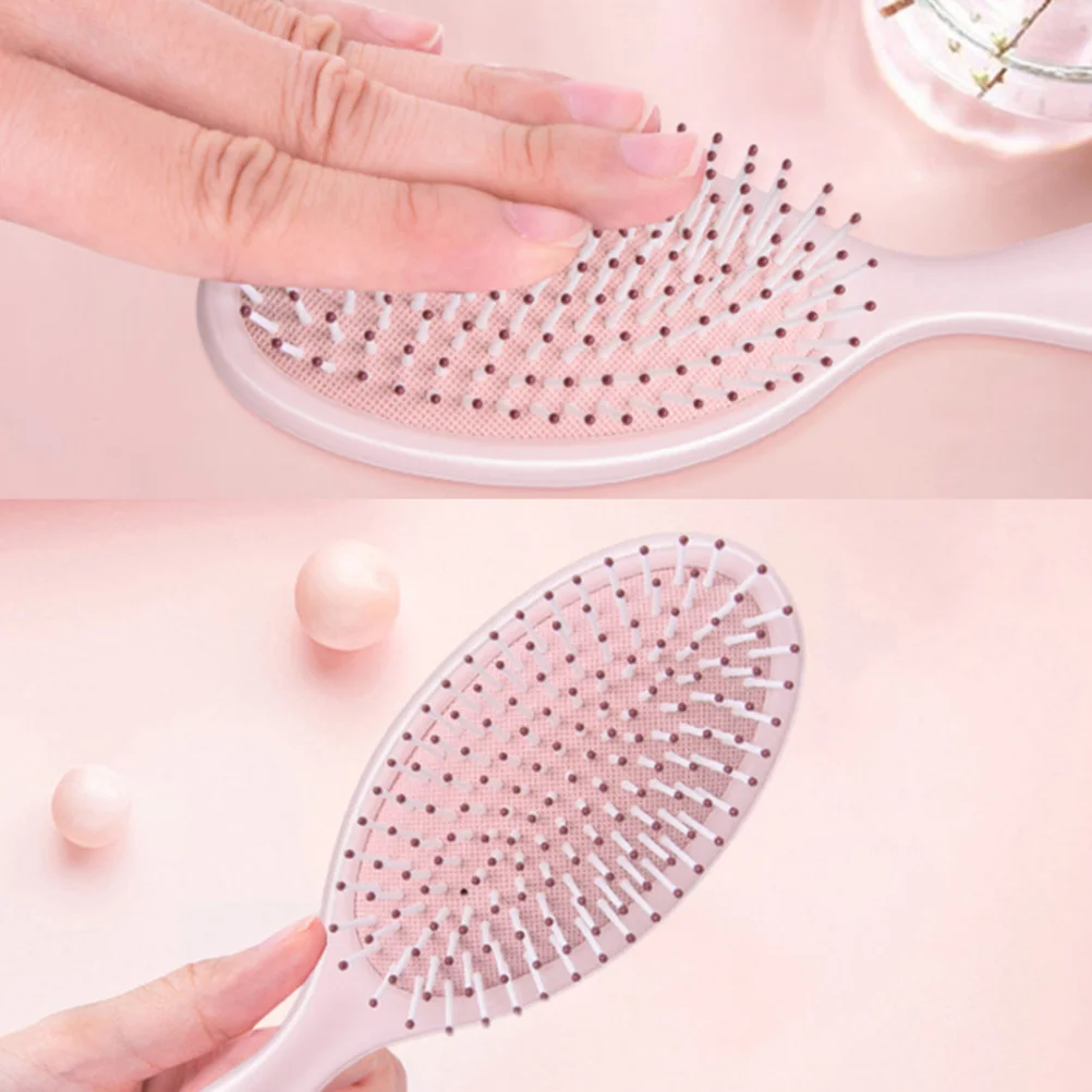 

Premium Plastic Hairdressing Comb For Curly Straight Hair Portable Anti-Static Hair Massage Comb For Salon Home Use