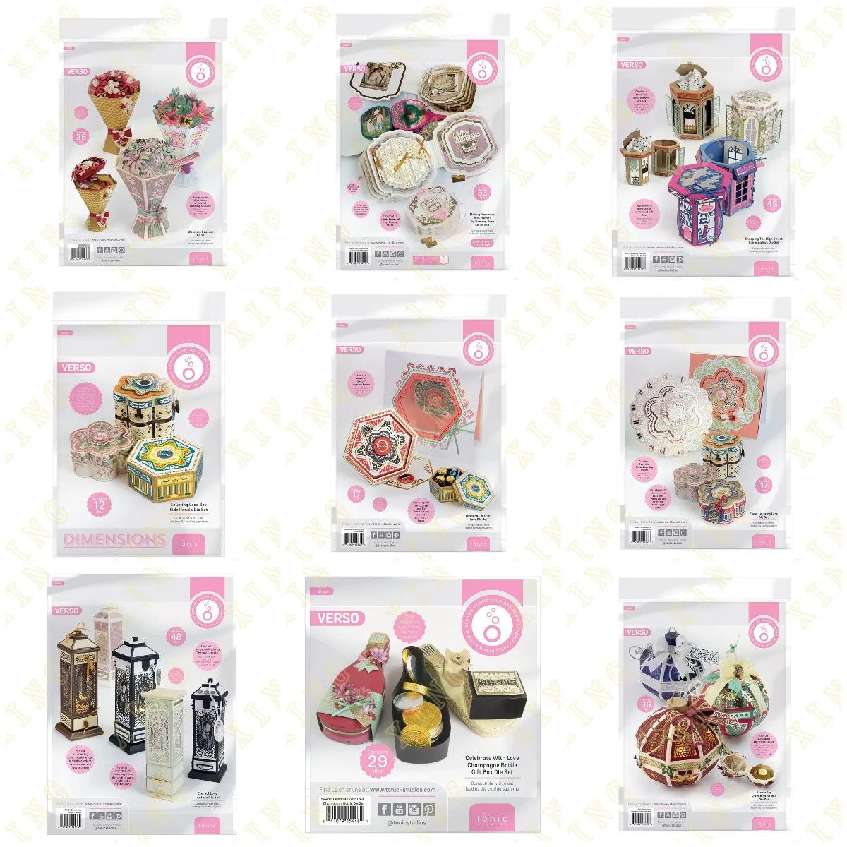 Blooming Bouquet Die Set 2024 New Arrival Cut Die Various Card Series Scrapbook Paper Craft Knife Mould Blade Punch Dies