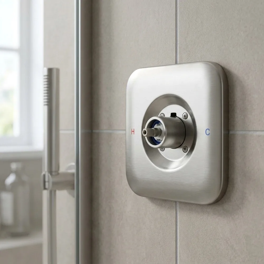 For Shower Escutcheon Plate Replacement Compatible with For Genta and for temp Valves 2510 2520 2570 2590 Trim Assembly