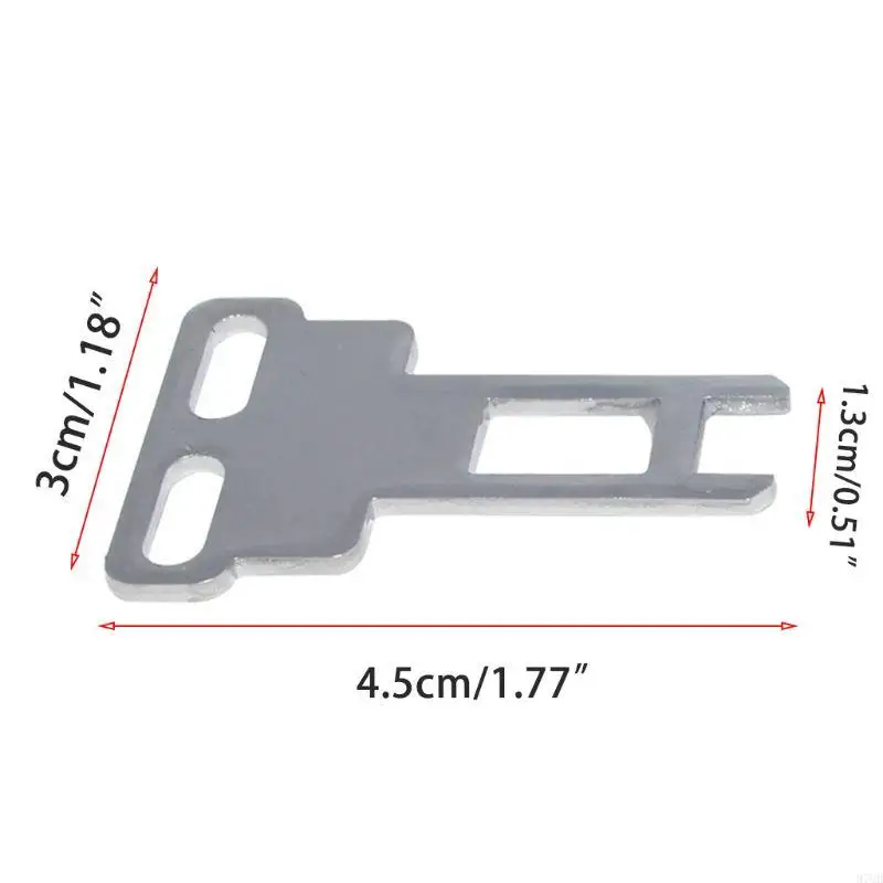 97QD Bộ khóa liên động toàn cửa Công tắc khóa kim loại khóa Công cụ lông khóa