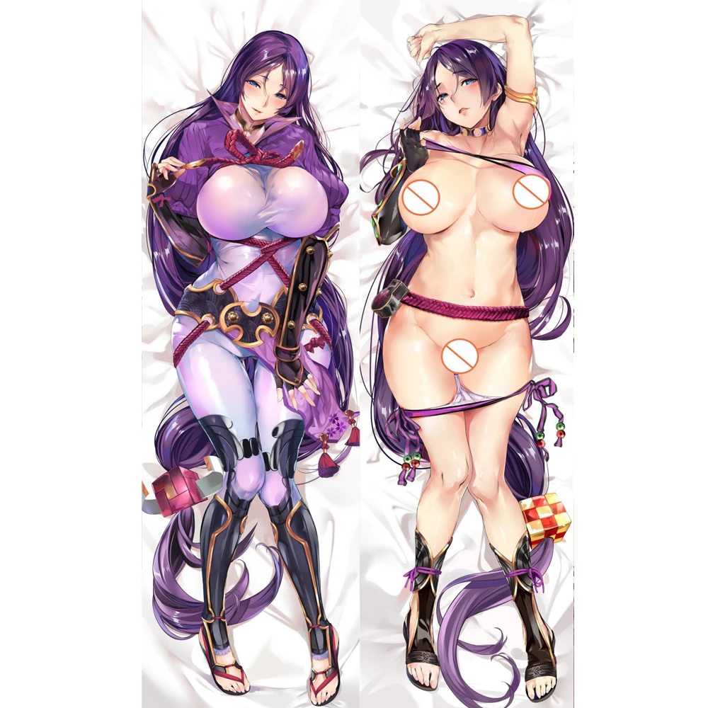 

Dakimakura Anime Minamoto no Raikou (Fate/Grand Order) Pillowcase Double-sided Print Home Bedding Hugging Pillow Cover Case