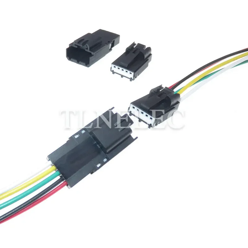 5 Pin Way Automobile Electrical Cable Connector With Wires Car Female Male Wire Harness Socket For Ford 31072-1070 31072-1010