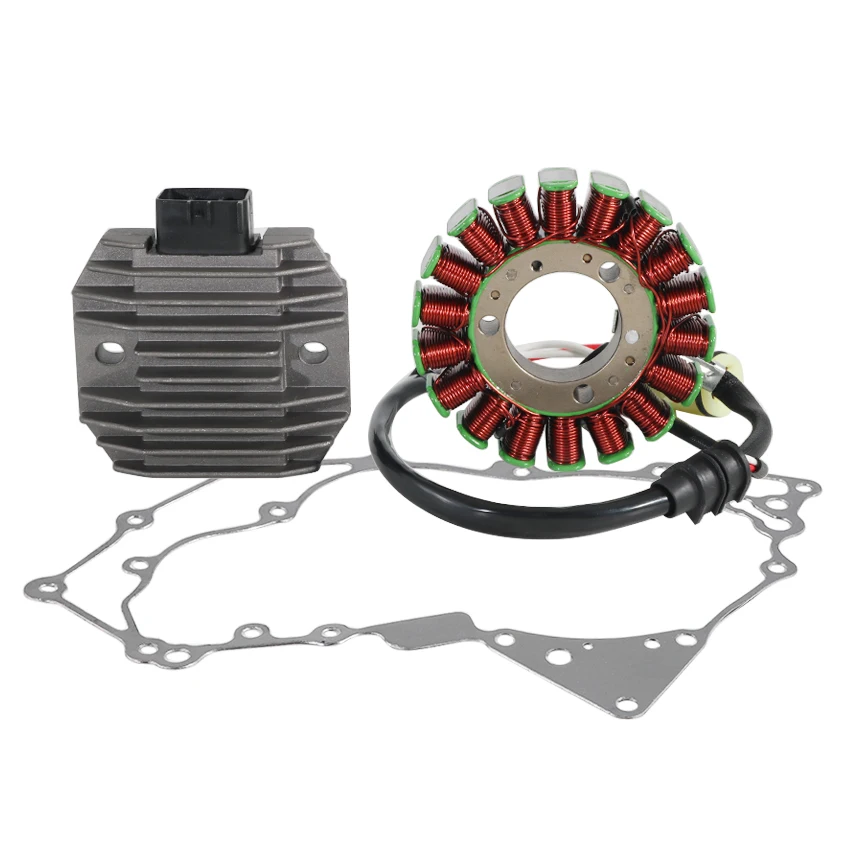 Regler Magneto Stator Spule Dichtung Kit für Yamaha YFZ450R SE YFZ450X Special Edition 18P-81410-00 / 18P-15451-00 /5BN-81960-00 – Detail 1