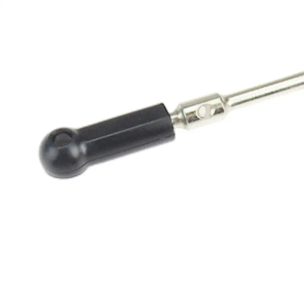 

65mm RC Car Steering Rod Linkage Pull Rod Metal Servo Upgrade for Wltoys 104001 110 Model Vehicle