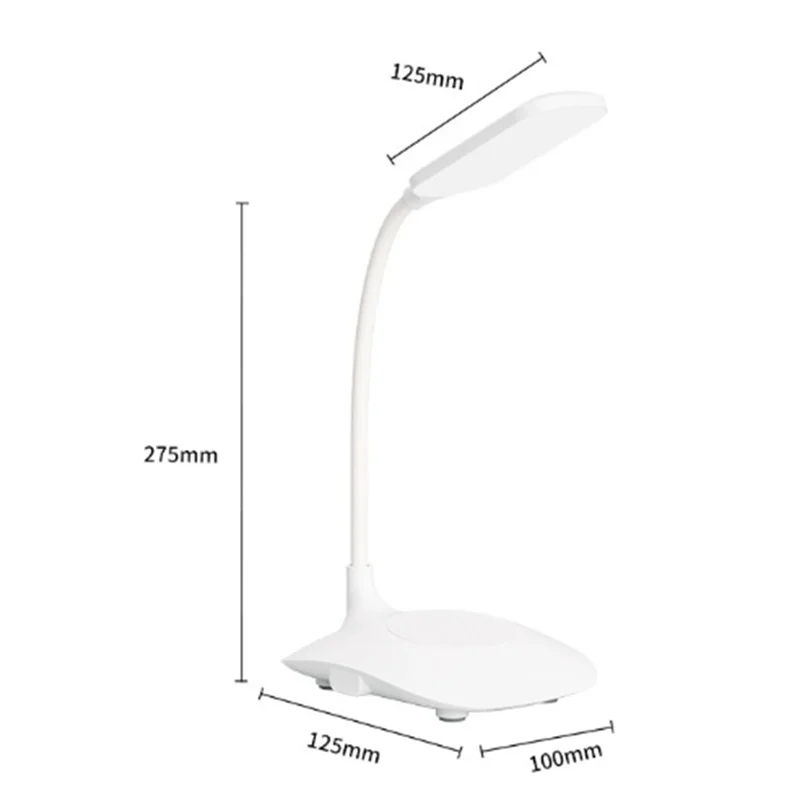 【TODAY-Only!】مصباح مكتبي LED مصباح مكتبي شحن لاسلكي عكس الضوء التحكم باللمس العناية بالعين مكتب مكتب الضوء #4