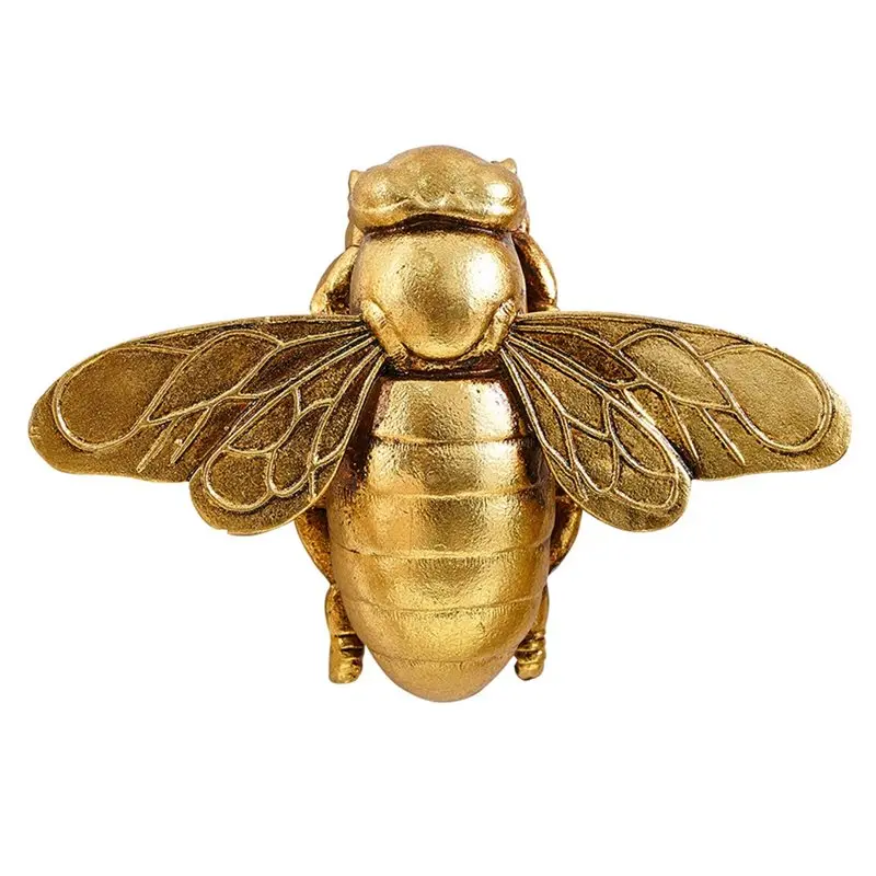 1PC, A Golden Bee-Shaped Wall Decoration Craft Wall Hanging