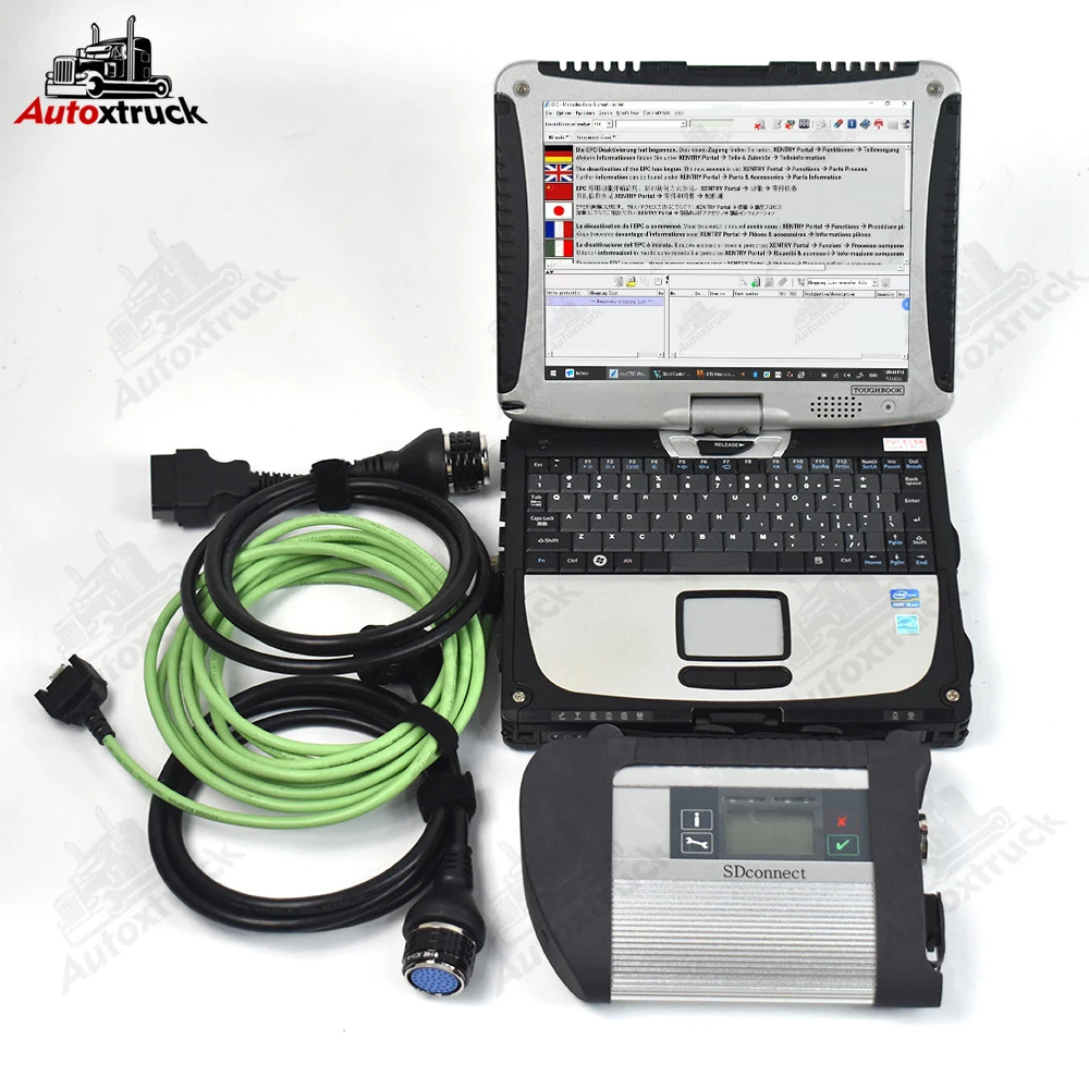 

CF 19 Laptop for MB STAR C4 Connect Compact 4 2022.06 Diagnostic Tool with WIFI Function