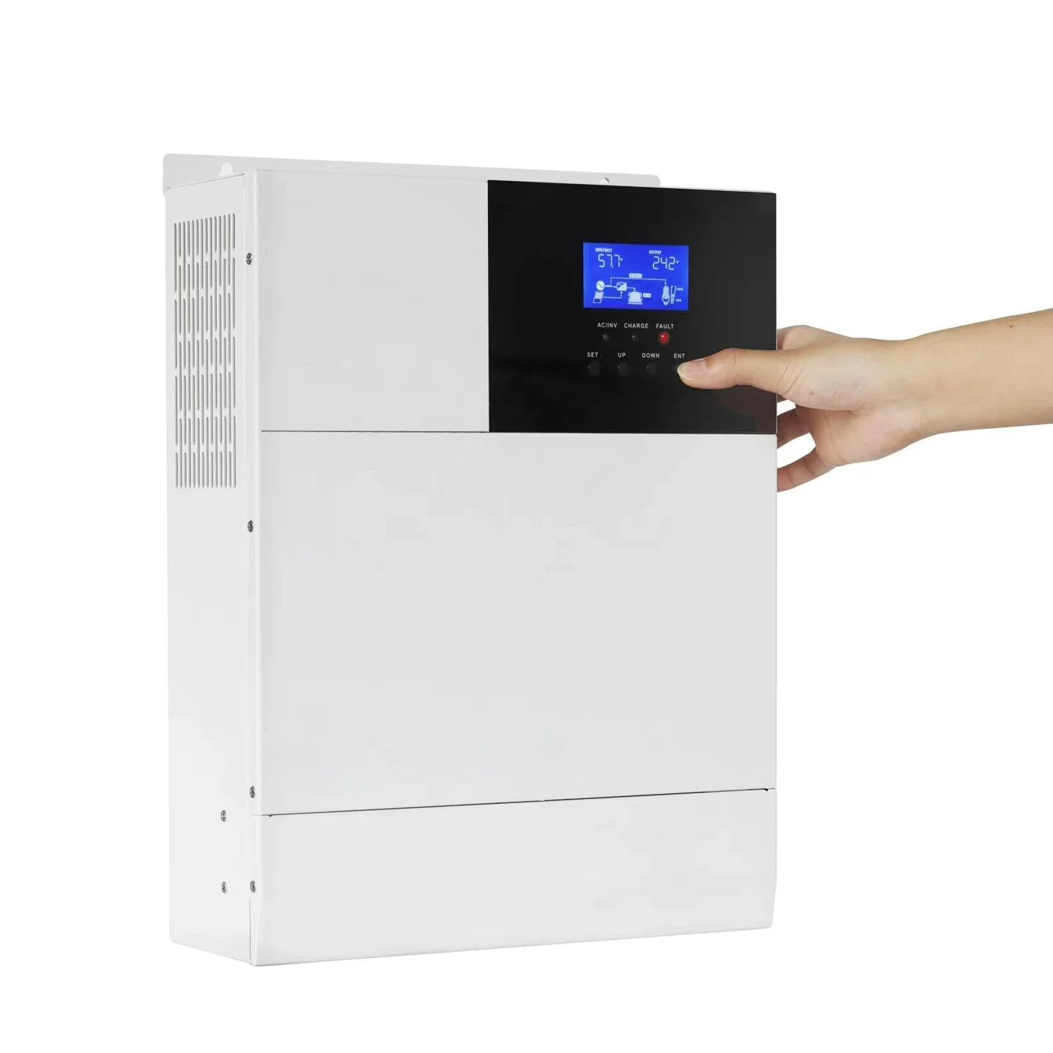 Best Selling Solar Inverter High Frequency 3kw 5kw 100A MPPT Inverter Solar Support Lithium Battery Hybrid Solar Inverter