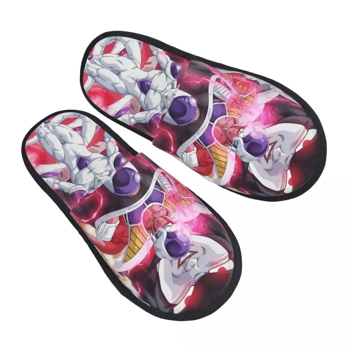 

Изготовленные на заказ домашние тапочки из мягкой пены с эффектом памяти F-Friezaes Obsessive, женские удобные теплые нескользящие тапочки Villain